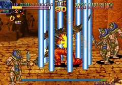 une photo d'Ã©cran de Gaia Crusaders sur Arcade